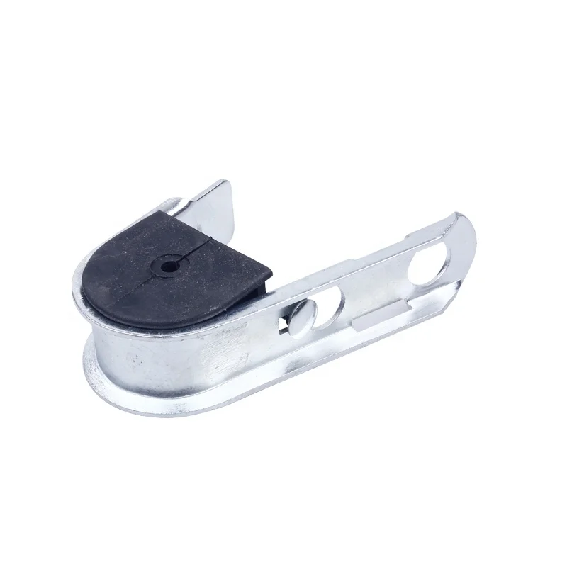 ADSS Galvanized Steel J Hook Suspension Clamp Short Span 100m Aerial for Round Cables