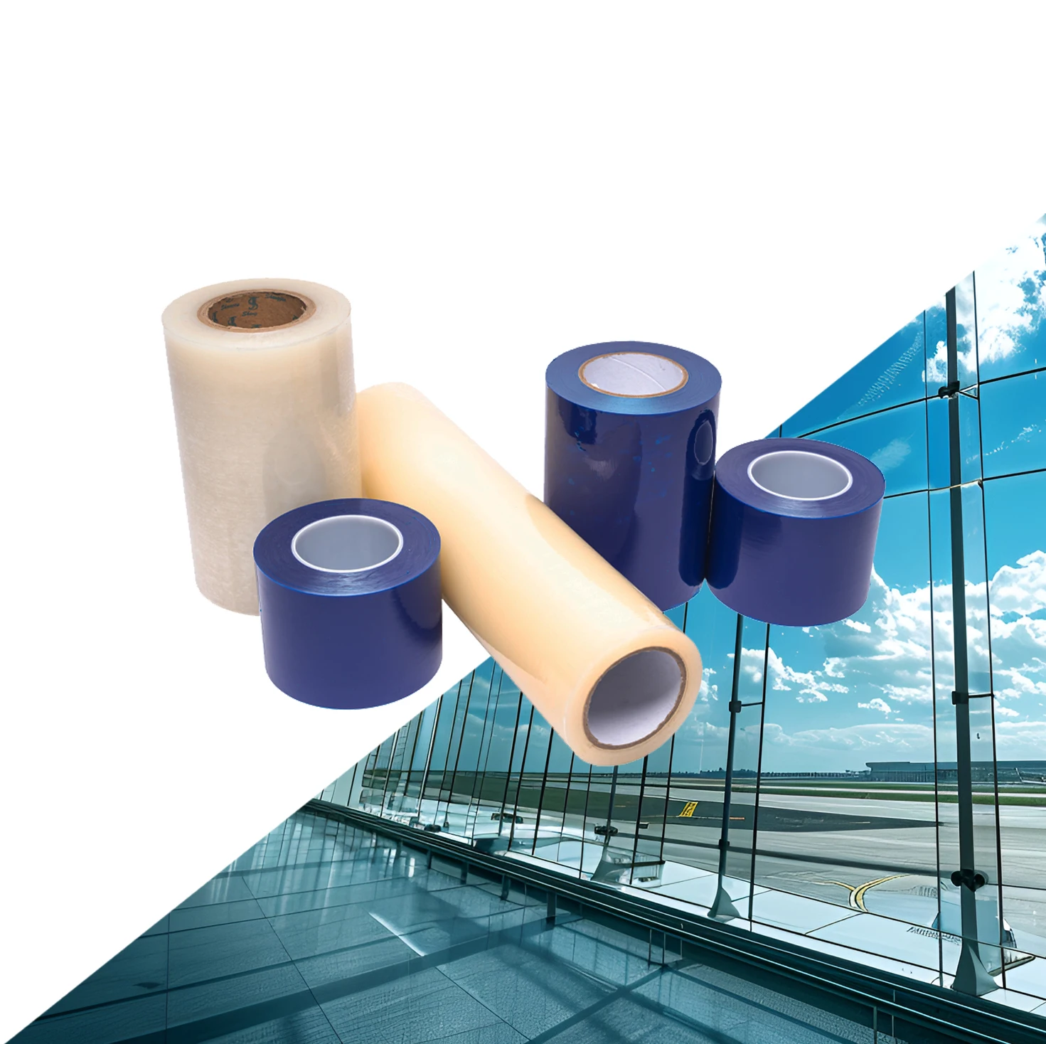 self-adhesive transparent pre cutting tempered glass protective film for prevent scratching