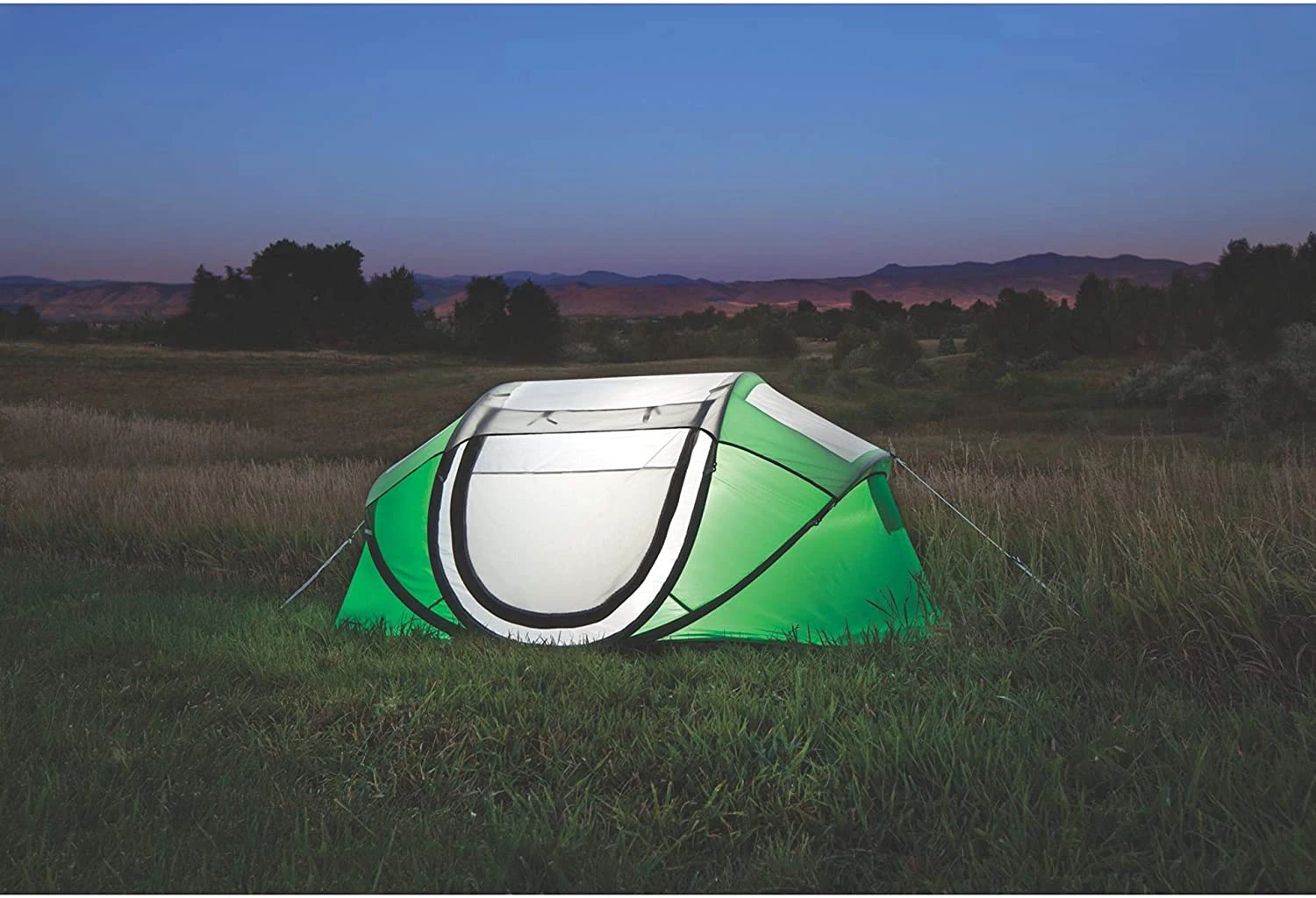 Outdoor Automatic 4 Person Pop Up Tent Waterproof Camping Hiking Tent Quickly Open Boat Tent