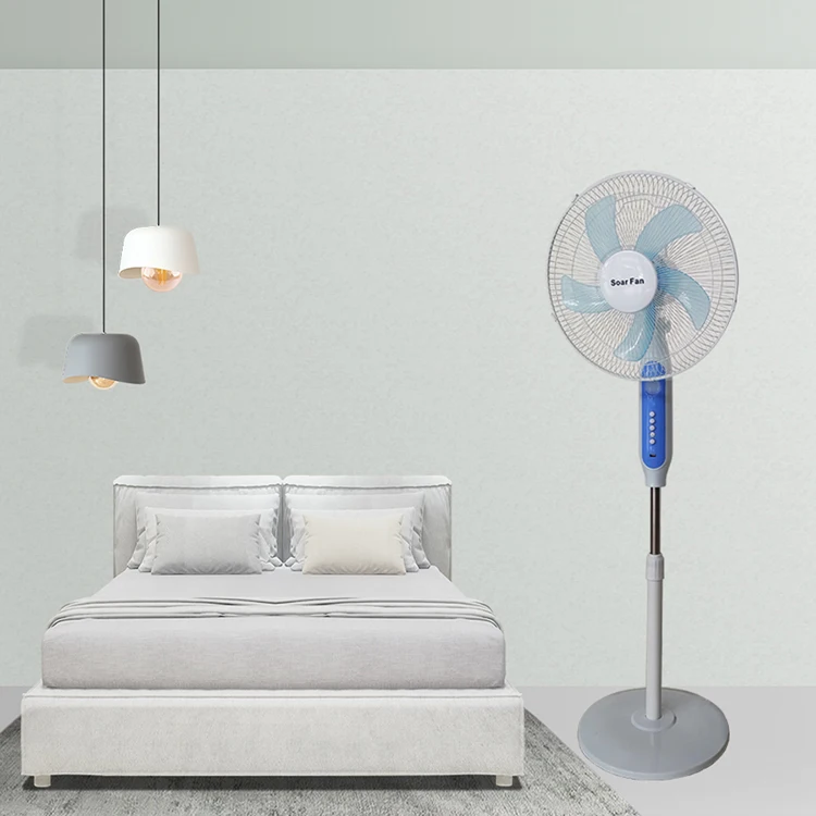 188-Solar Fans High-Speed Three Speed Energy-Saving Easy Carry Indoor Outdoor Solar Industrial Brushless Machine Long Life Quiet