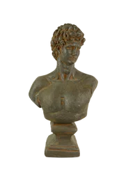 Nordic David Head Portraits Greek Mythology MGO Bust And Statue MGO Figurines Of Greek Mythological Figures