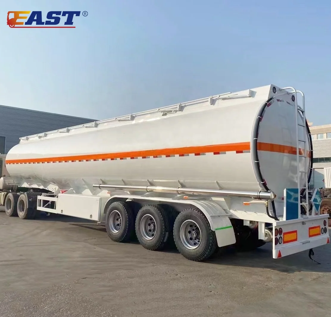 EAST Low Price capacity diesel petrol fuel tanker trailer fuel tanker trailer for sale kenya