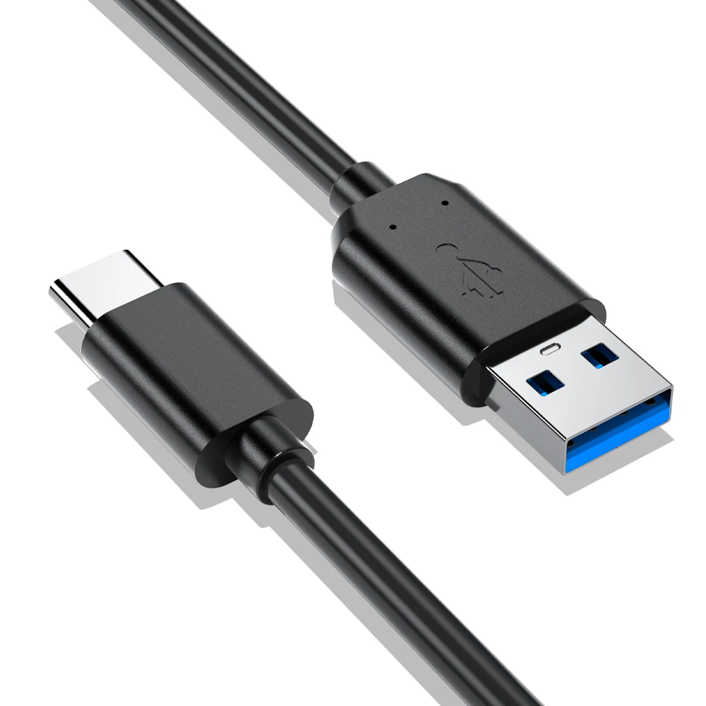 1M Black Mobile Phone Data Cable USB to Type C Cable 12W PD Charging and Data Transmission Cable