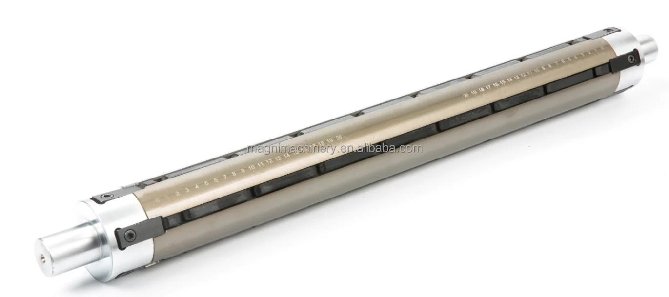 1 Inch High Quality Steel Pneumatic Air Expanding Pad Shaft For Slitting Machine