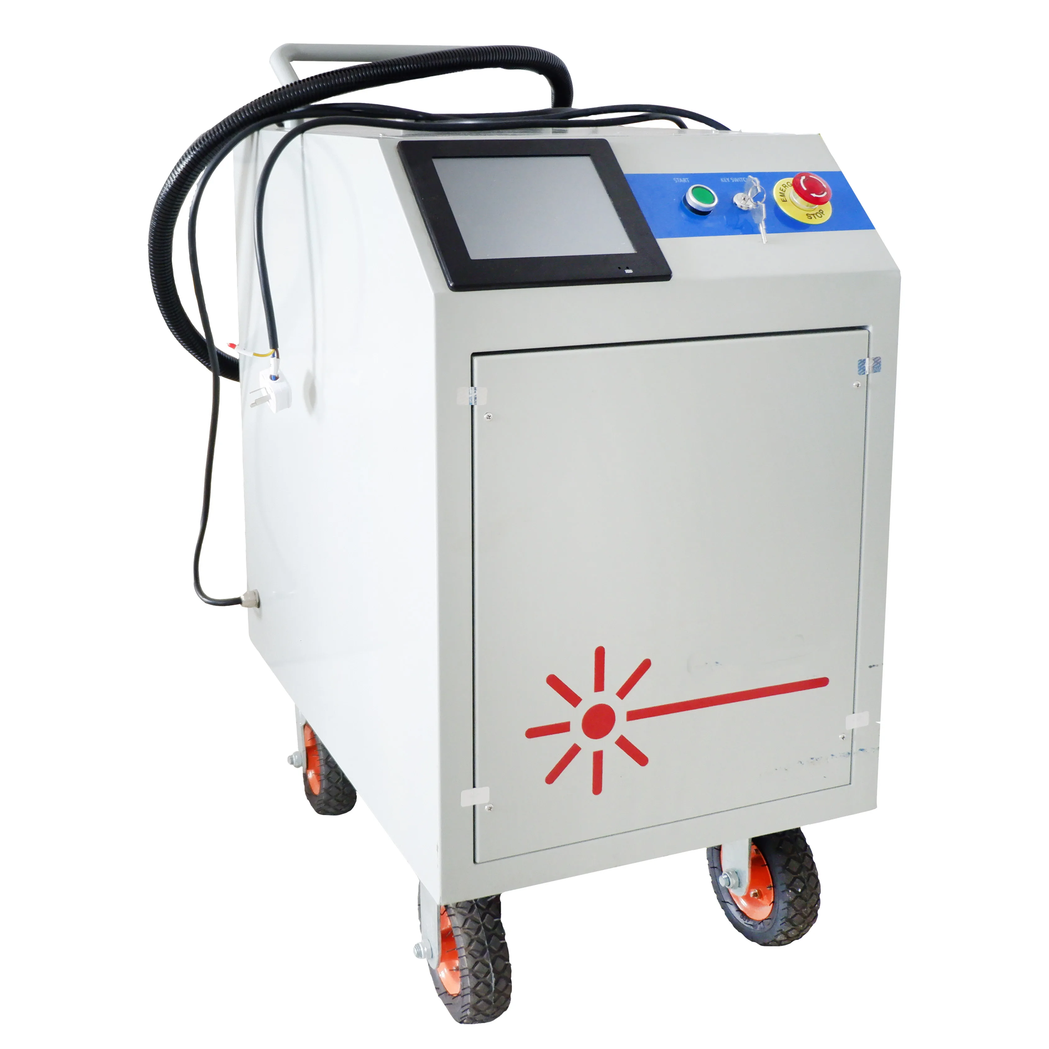 
Easy control 500w cleanlaser similar tool cleaning laser rust removal machine  (62436741738)