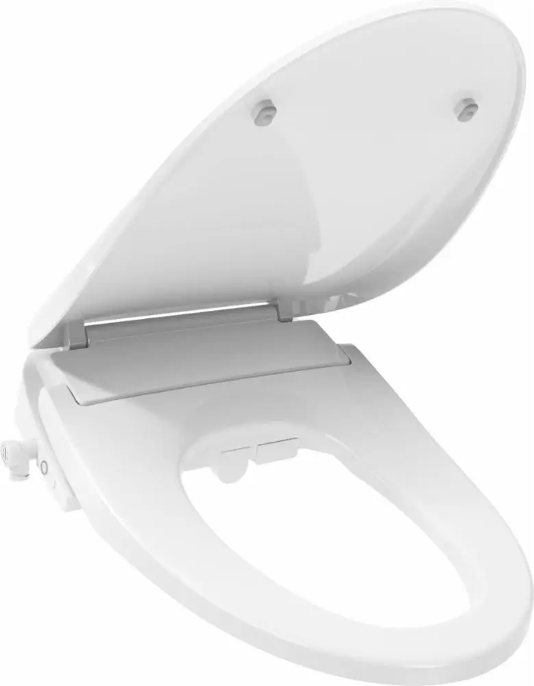F1L535  IKAHE Electric Toilet Bidet Seat Soft Close Heated Toilet Lid With Cover