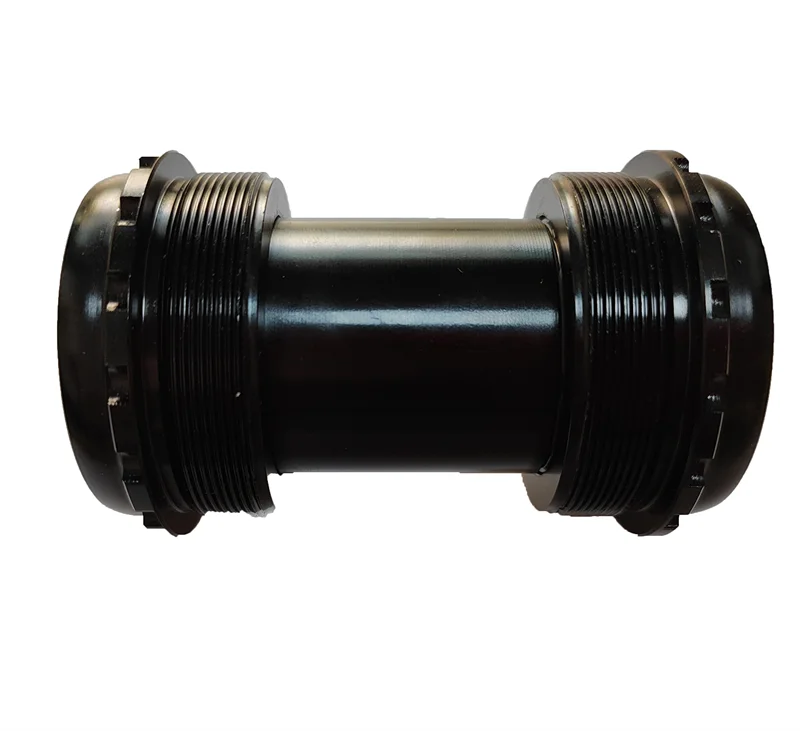 Bike BB Hollow Bottom Bracket 68-73mm Aluminum Alloy Threaded Screw-in Bicycle Axis Waterproof Crank Set Axis Parts