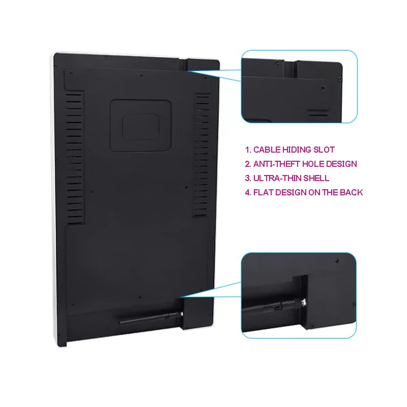 13.3 Inch Monitor in One Touch Monitor Advertising Display Gaming Monitors open frame Touch Screen All Black LCD Indoor