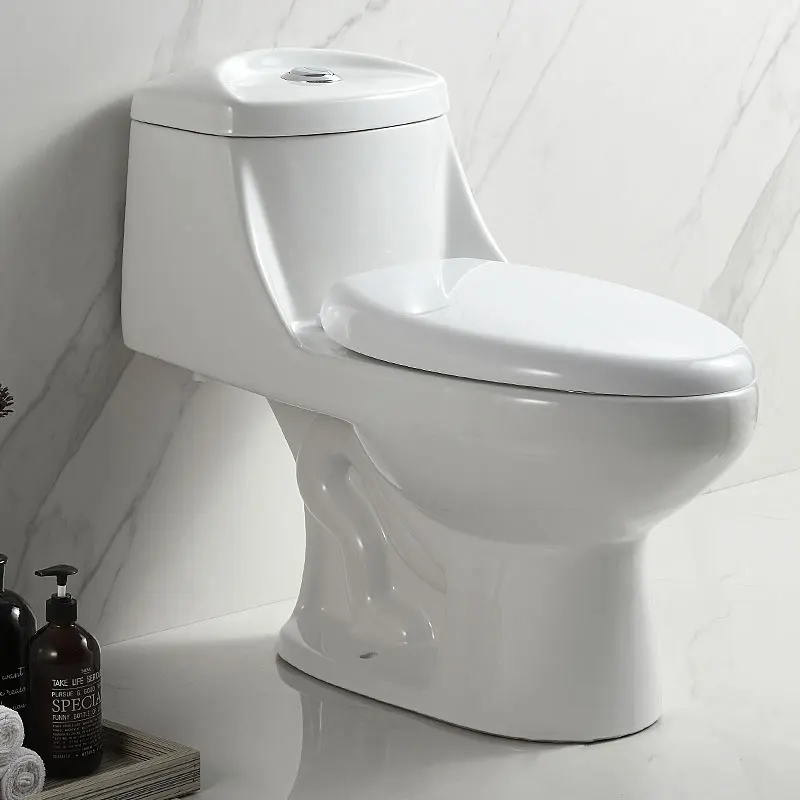Inodoros Blancos Baratos Short Flush Tank Single Piece Cheaper Toilet Small Toilet Bowl Water Closet Porcelain Toilet