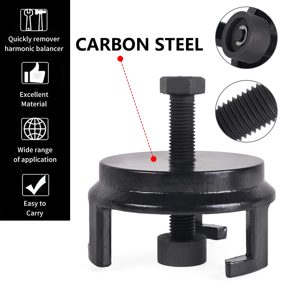 25264 Harmonic Balancer Puller Crank Pulley Puller Removal Tool for Jeep Chrysler GM Dodge