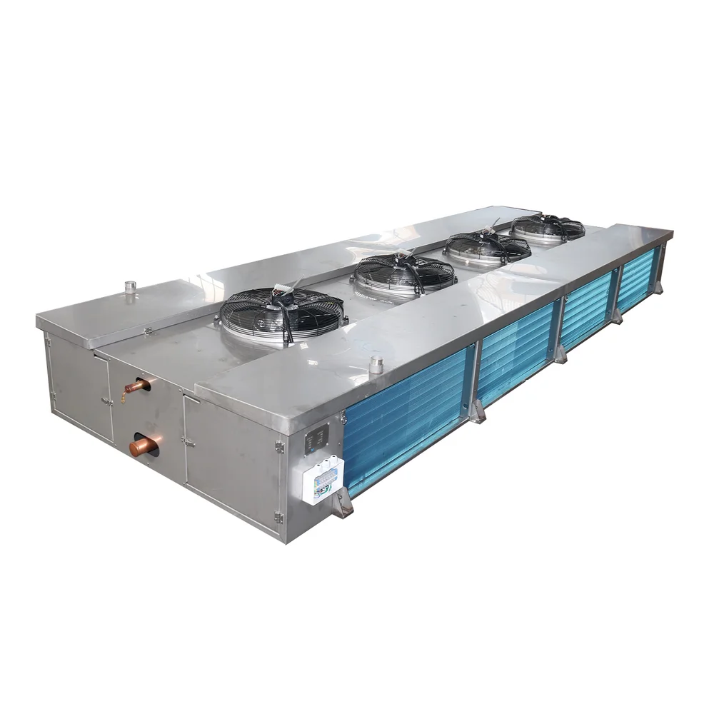 copper pipe electric defrost forced air blueberry chiller