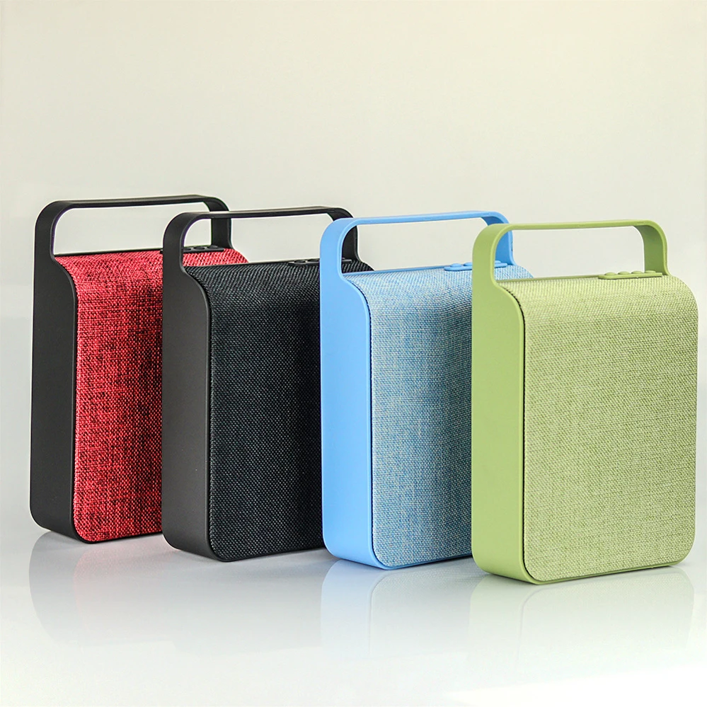 Hot Sell OEM Custom Printed Design High Quality 10W Speaker Wireless Outdoor Fabric Speaker