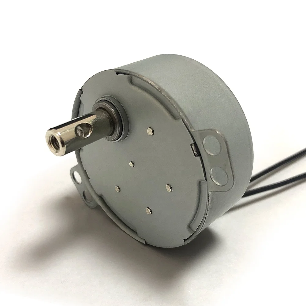 Sijiatech TY50 220v Gear box electric motors 4w  ac Permanent magnet Synchronous motor