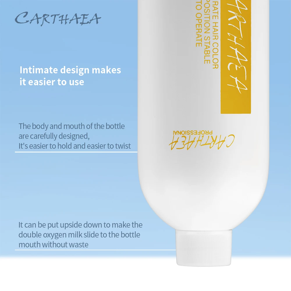 Professional permanent tinte low ammonia 6% 9% 12% 20 30 40 vol colour dye color peroxide developer cream hair oxidant for salon