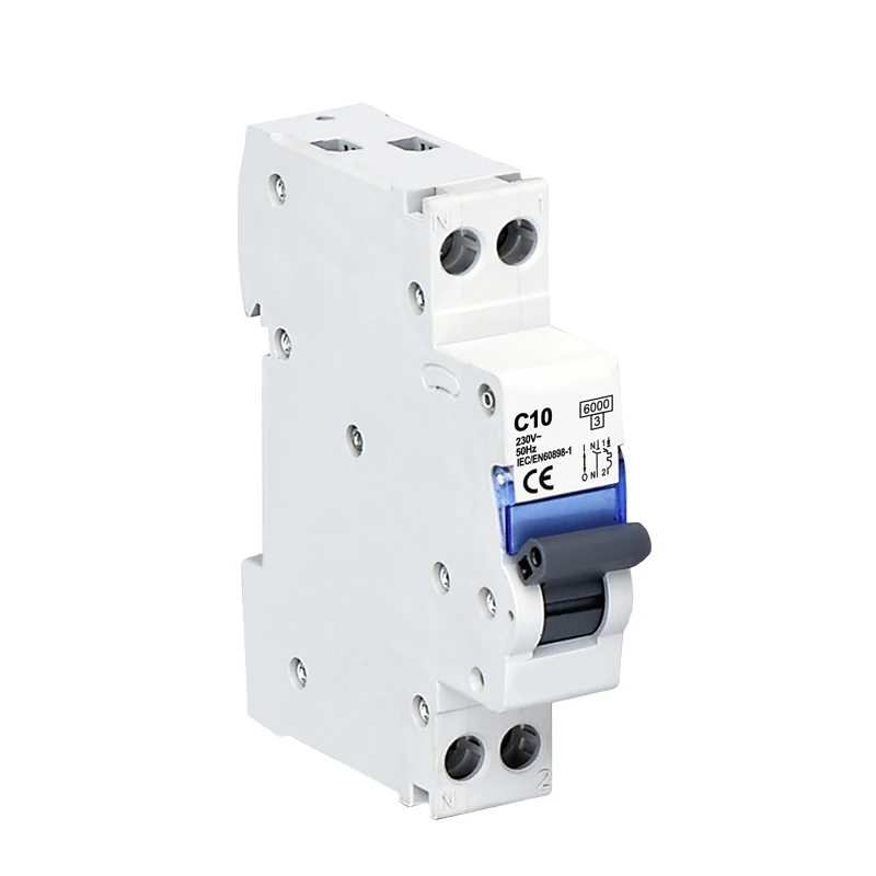 Brand new original miniature circuit breaker HONI Brand High Quality  6KA  MCB 1P+N 32A  MCB contacteur chint