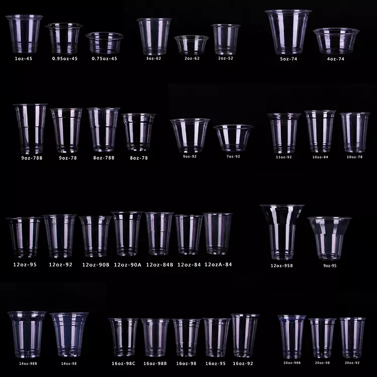 5 7 8 9 10 12 16 20 24 32 Oz Custom Printed Disposable Cups Plastic Water Ice Coffee Wine Beer Milkshake Cup