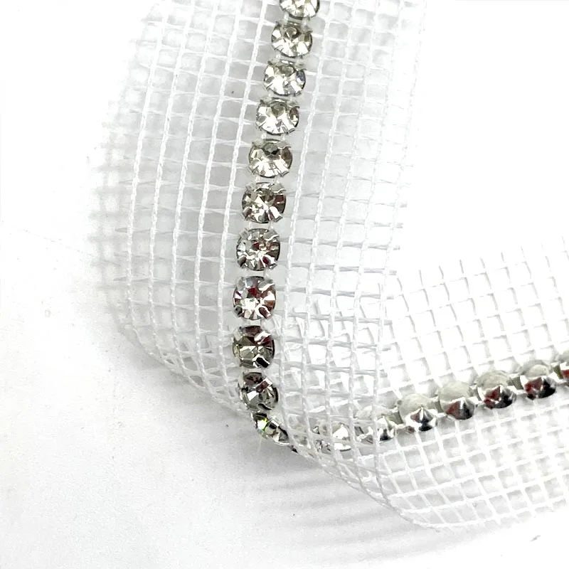 Single row banding claw set strass crystal diamond ss20 rhinestone trimming