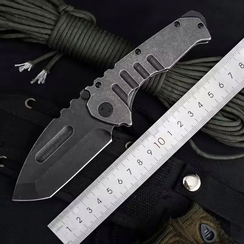 RANK1982 Best Selling 420 Steel Handle Camping Knife Foldable Pocket Tactical Folding russia hunting