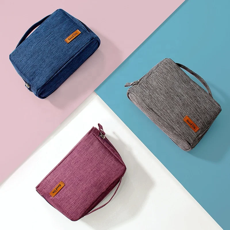 Portable Handbag Travel Multi-functional Cosmetics Storage Bag Waterproof Data Line Mobile HD Earphone Wire Storage Bag