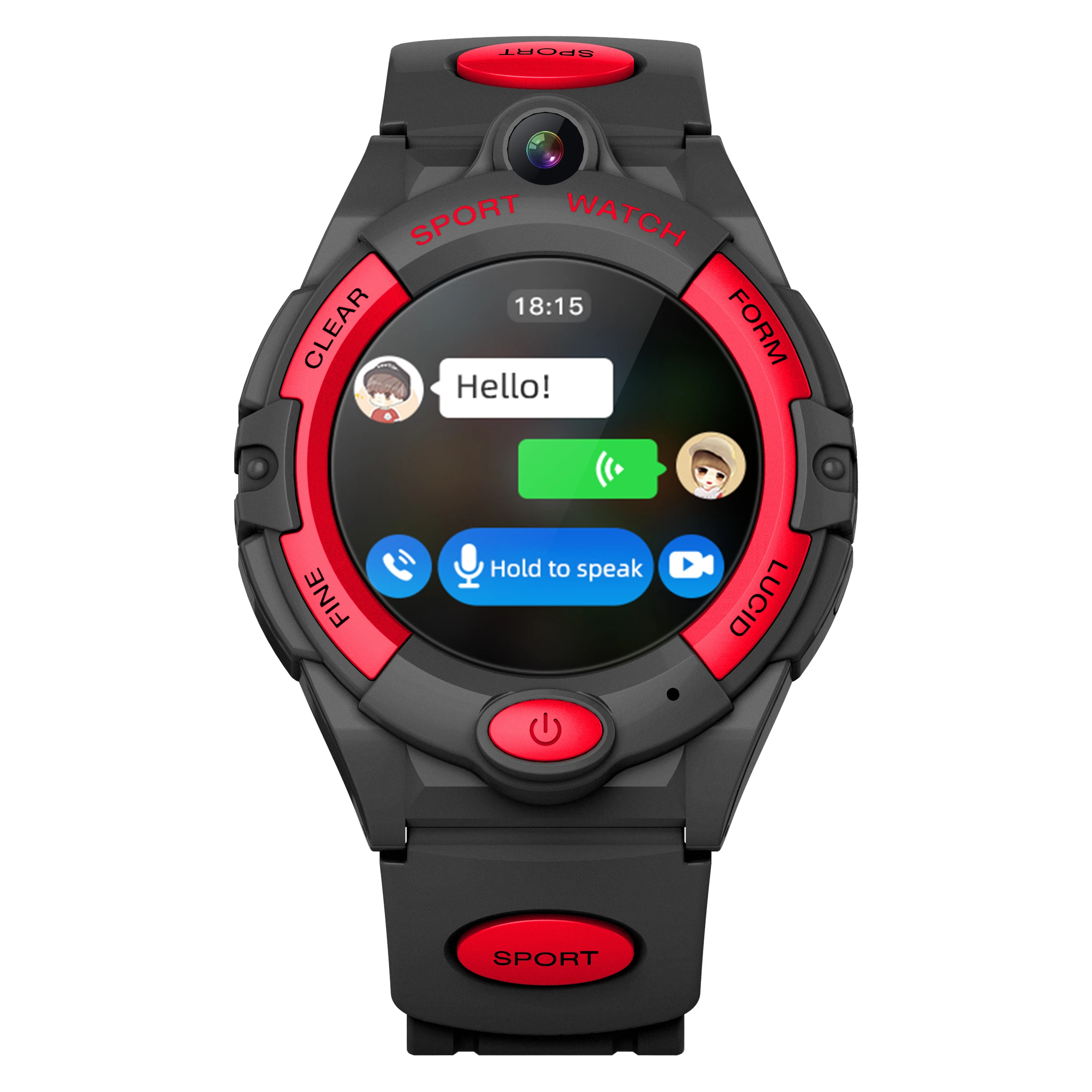 Waterproof Fall Detection SOS Button 4G Video Calling Sport Blood Pressure Heart Rate SOS Elderly Kids Gps Reloj Smart Watch