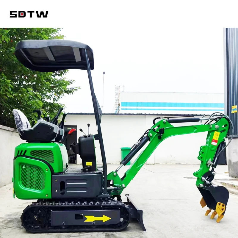 2025 New product 1.2t model excavators for sale and chinese mini excavator Garden Micro Household Farm Mini digger