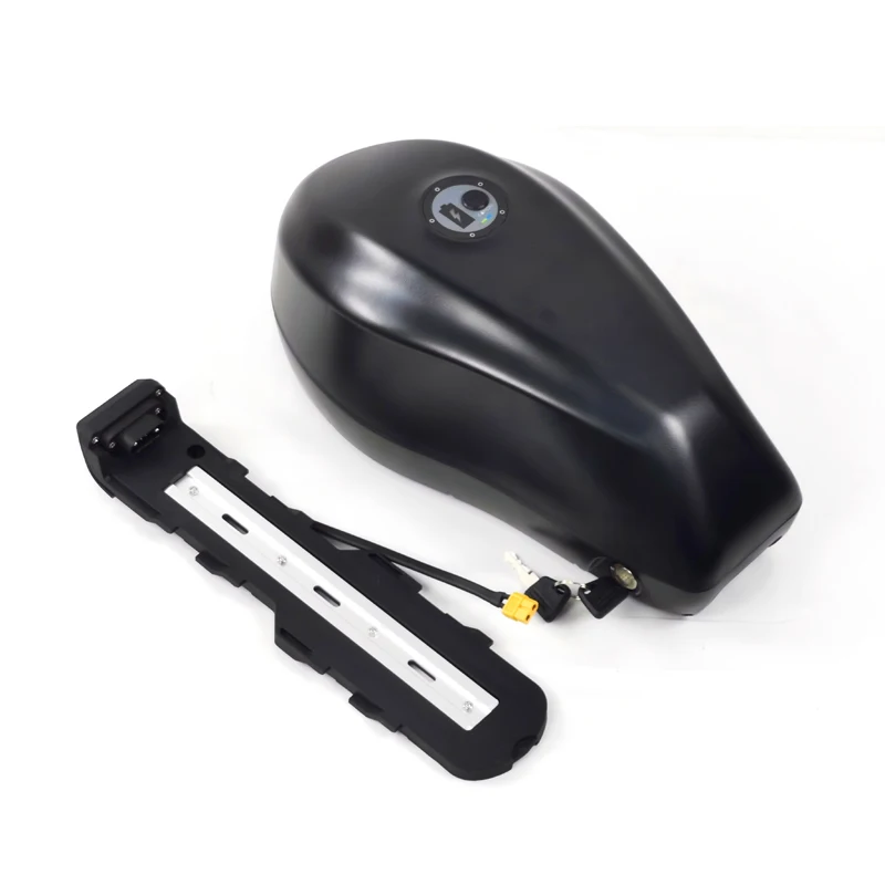 e bike battery gas tank 36v 52v 60v 72v for super73 ebike battery case box 21700 72v gas tank style battery case ebike