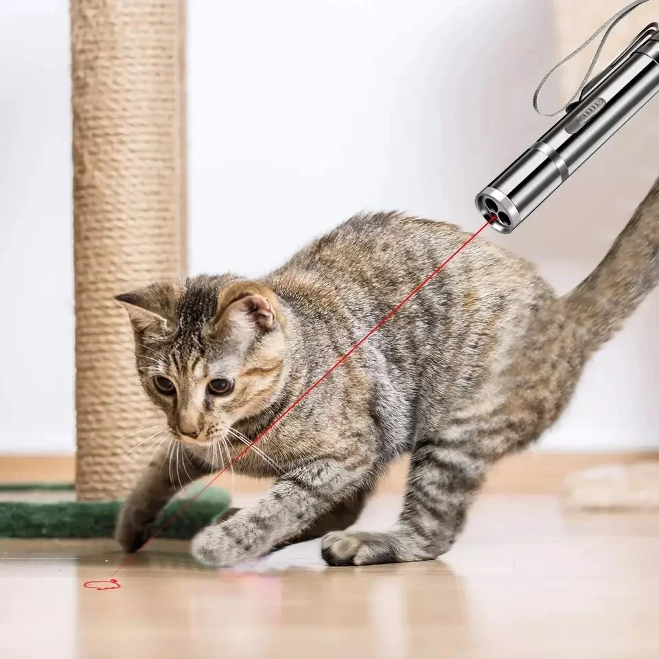 Laser cat teaser infrared teaser pen laser light laser wand kitten kitten supplies interactive cat toys