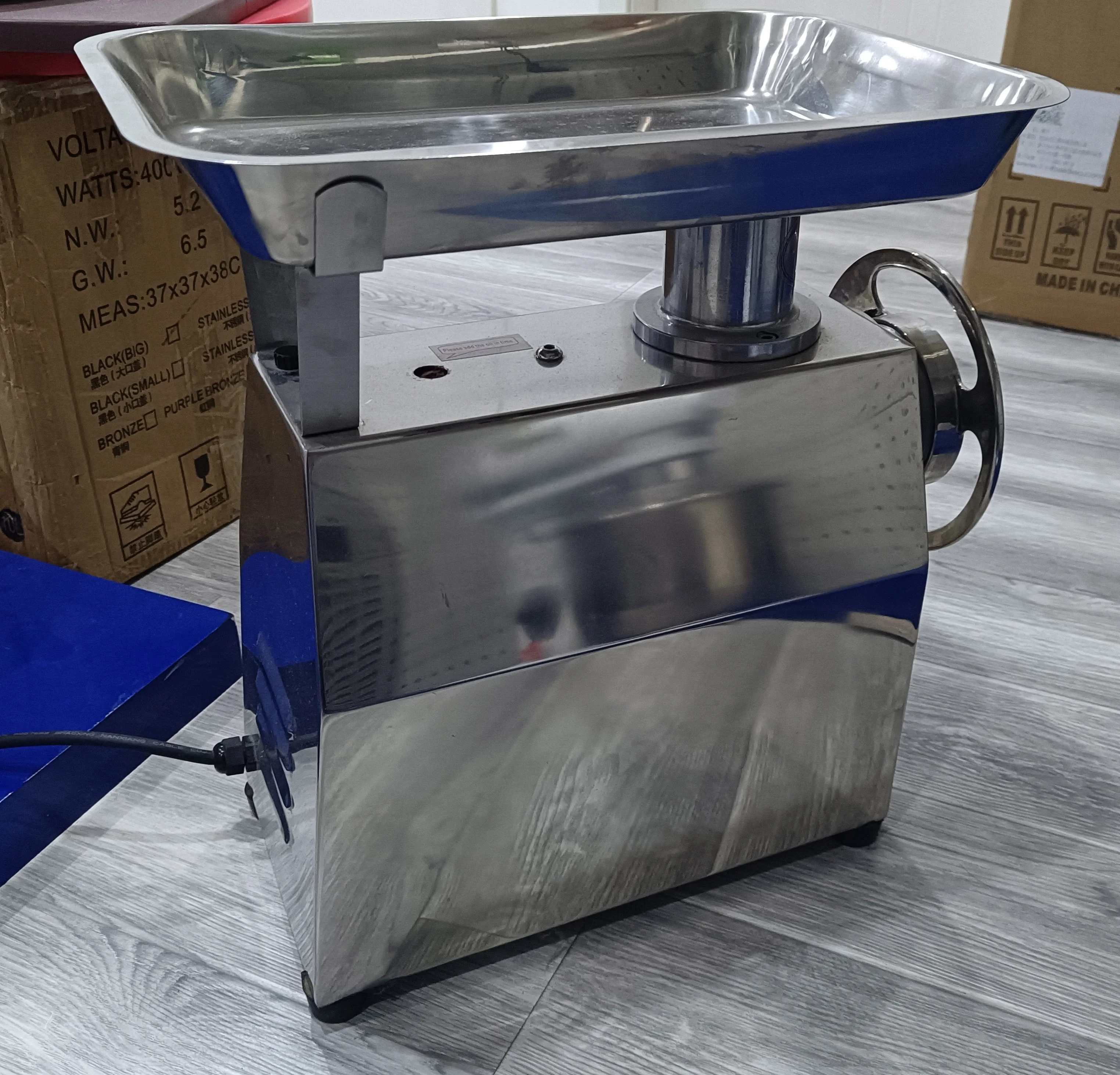 GRT-MC22 Gear Driving Stainless Steel Copper Motor Type 22 Meat Grinder Meat Mincer