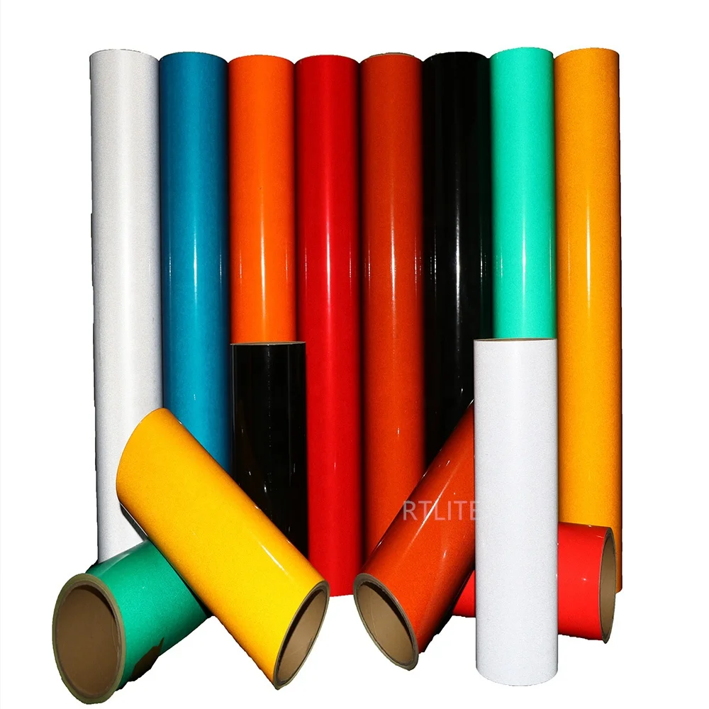 3300 Commercial Grade Reflective Vinyl PVC Solvent Printing Advertisement Reflective Film