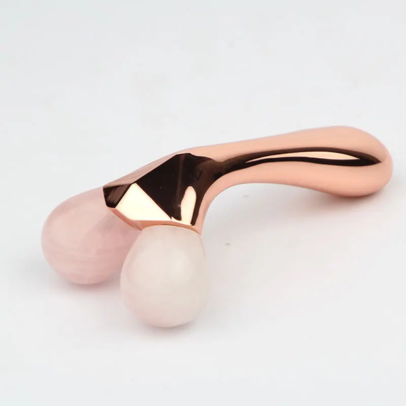 Jade Skin Massager Face Lifting Slim V 3D Face Roller Massager for Anti Aging