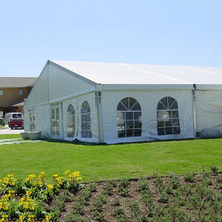 LingTong 20 X 30 Canopy Tent Big Aluminum 500 People Wedding Marquee Tent For Exhibition And Trade Fair