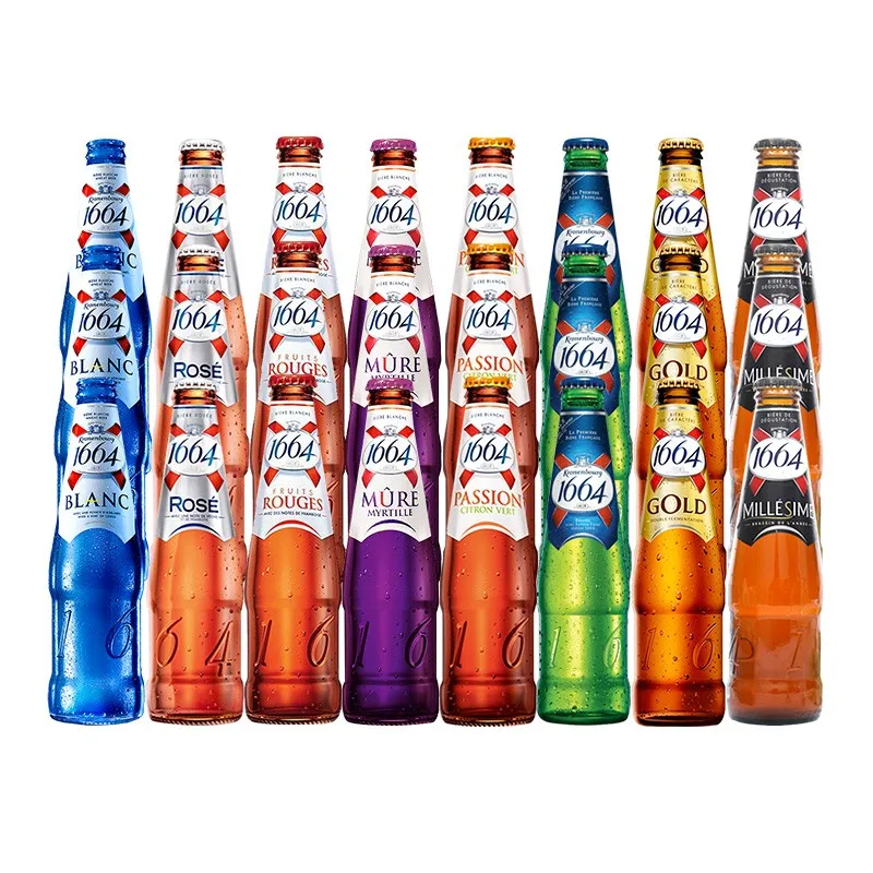 Cost-effective Classic Brewed Beer Gift Party Dining Food Craft Beer 1664 Beer Drink