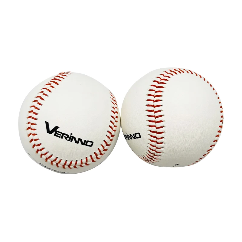 Кожаный плоский армированный цветной шов бейсбольный уровень 5 предназначенный для тренировок с машинами