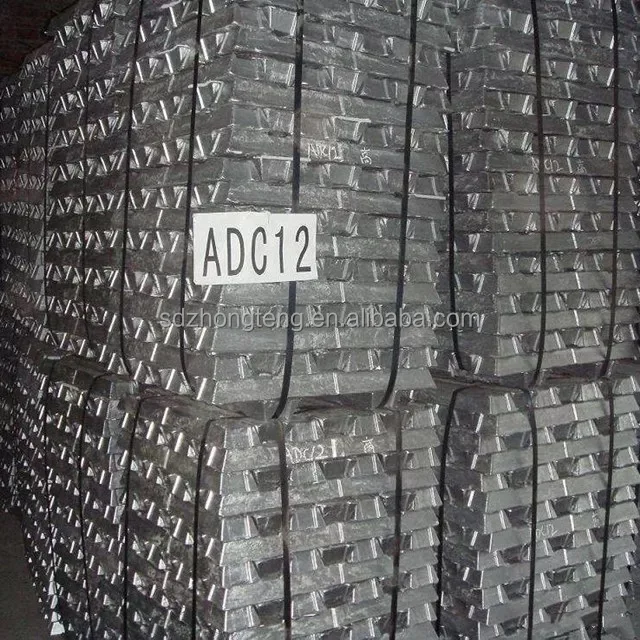 Высококачественный алюминиевый слиток Adc12 по лучшей