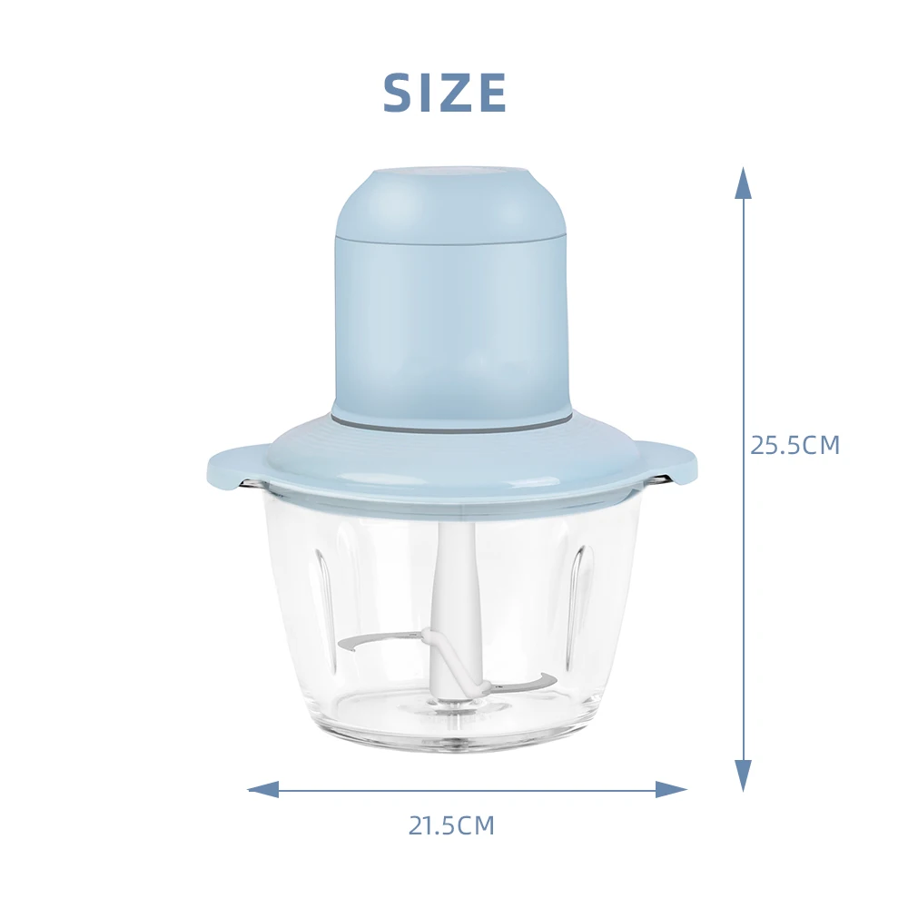 Kitchen Home Multifunctional Electric Vegetable Food Meat Onion Garlic Chopper Automatic Meat Grinder Machine