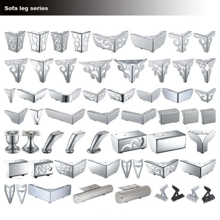 HUAWEI Furniture Hardware Accessories Vintage Design Small Vase Bottom Sofa Feet Couch Furniture Leg