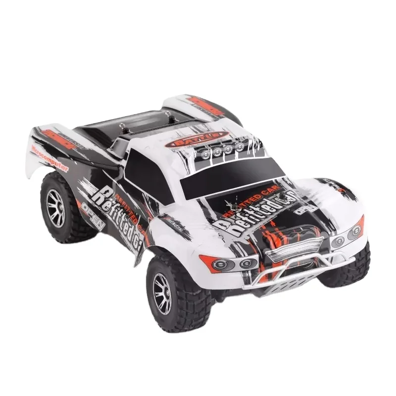 Wltoys A969-A 1/18 2.4G Electric Four-Drive Short Truck Remote Control Off-Road Vehicle 35 Km/H Short Truck Remote Control Toys