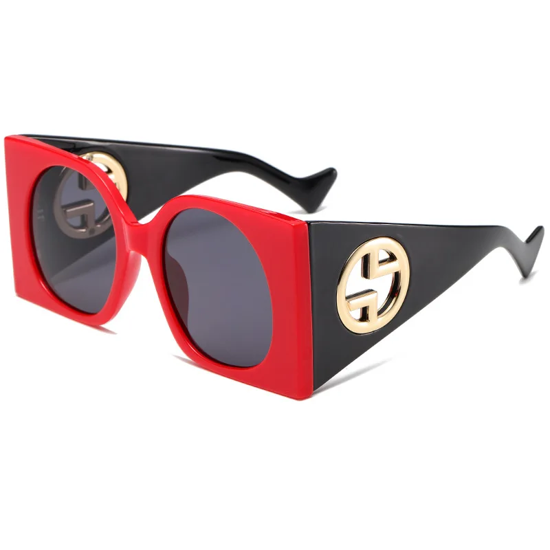 A588 Oversized box European and American fashion sunglasses for men and women luxurious and high-end UV protection