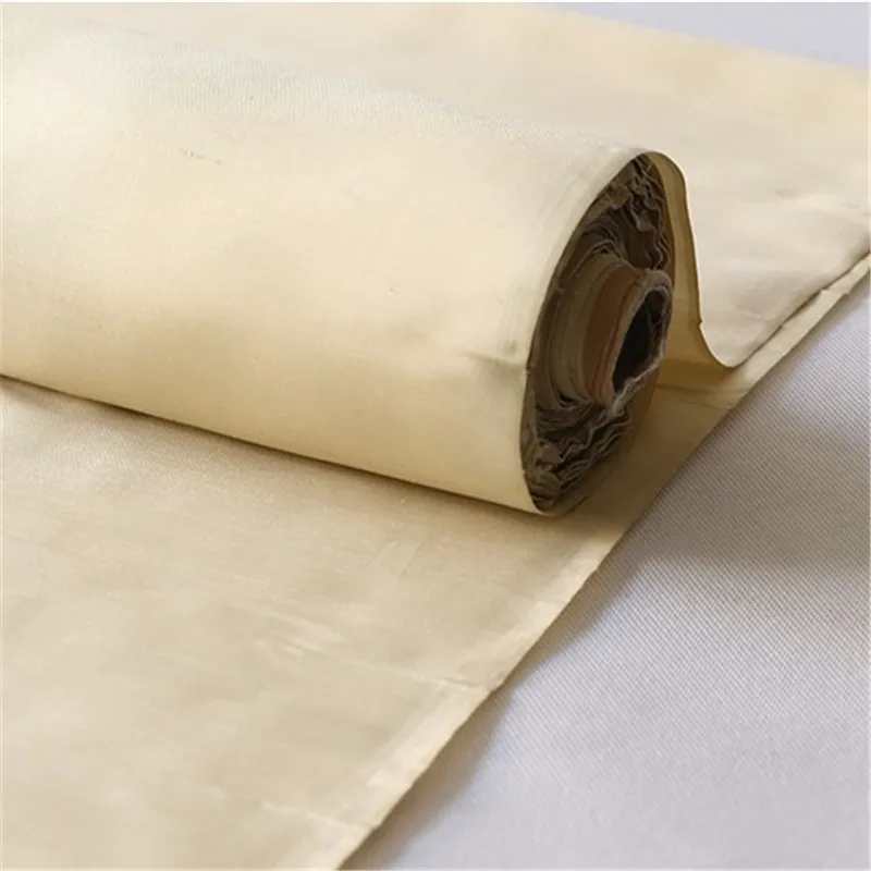 Stiff Standard Top Quality Pure Silk Dupioni Fabric Good Texture Silk Dupion Fabric for Luxury Wedding Dress