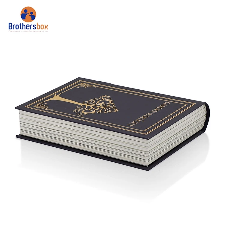 hot sales custom logo packaging boxes cardboard book shape box magnetic paper gift box