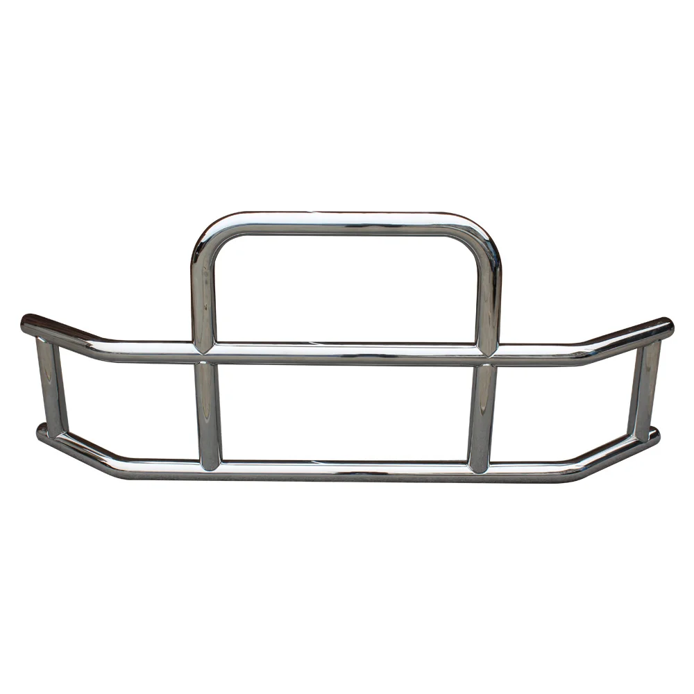 Factory High Quality 304 S/S Heavy Semi American Big Truck Body Spare Parts Front Bumper Deer Grille Guard for Volvo Vnl