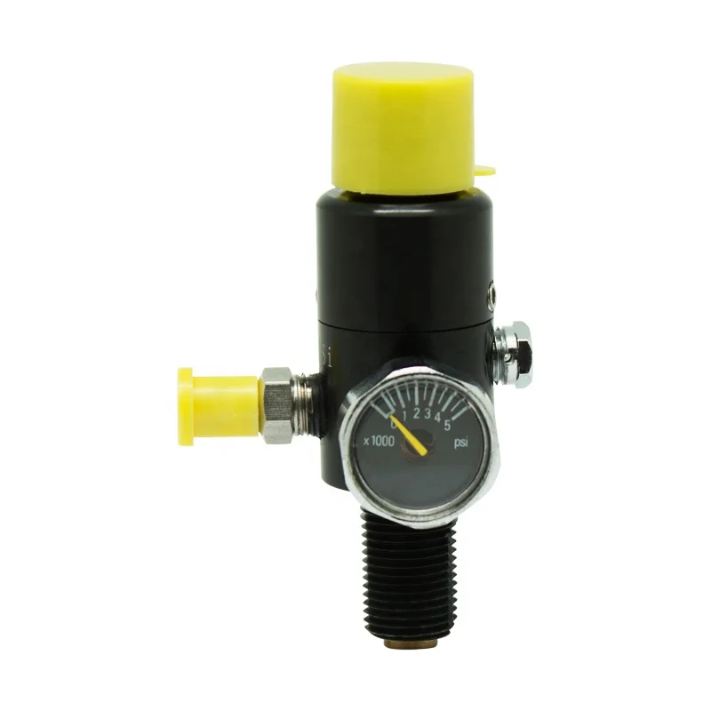 OEM High Pressure 3000psi Air Paintball Co2 Tank Regulator Reducing Valve Output Pressure 800psi for Paintball Game Refill Gas