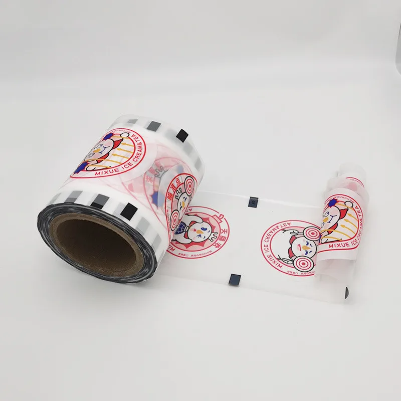 Custom High Quality Plastic Sealing Roll Film For Juice Drinks Cup PET Sealing Film