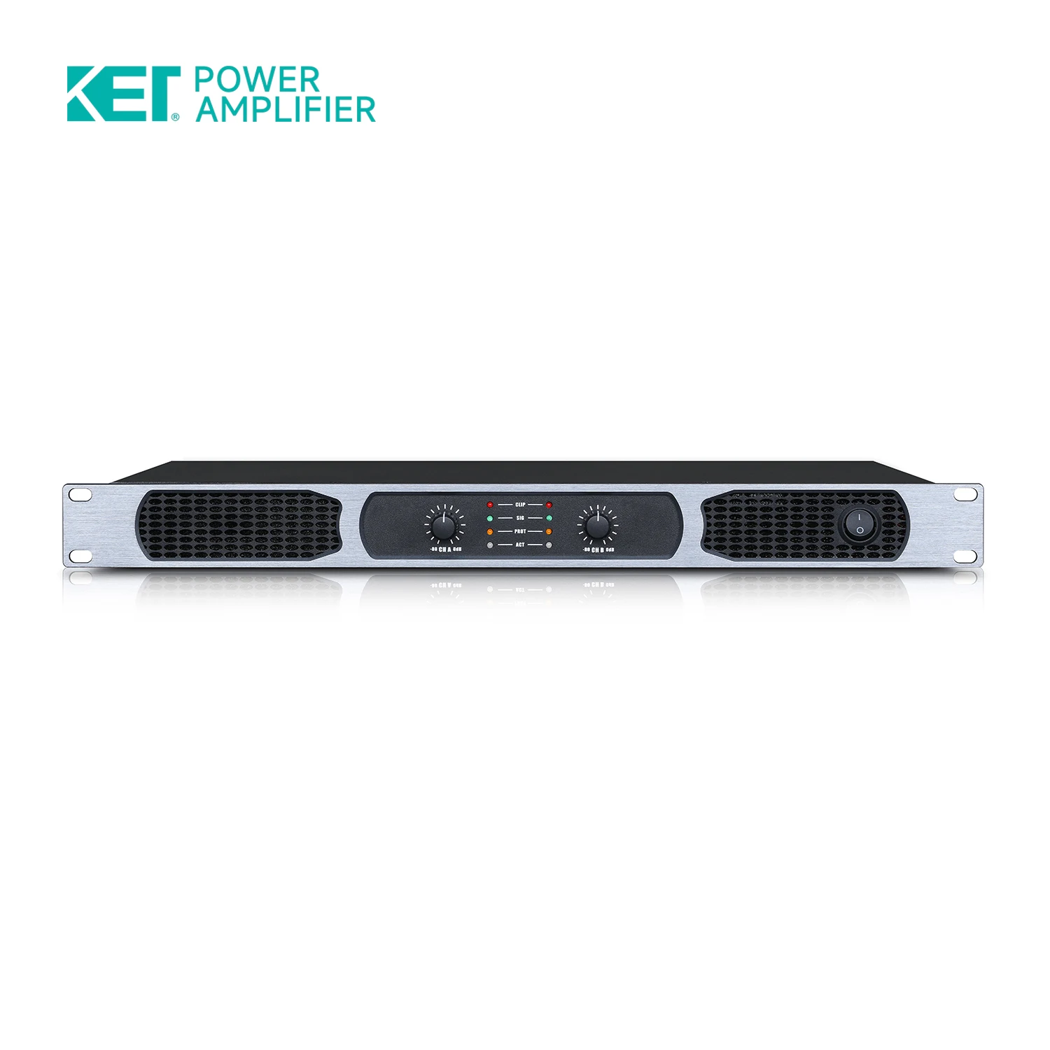 KET DK2350 высокое качество 350 Ватт * 2 динамика усилитель мощности Профессиональный 4 канала
