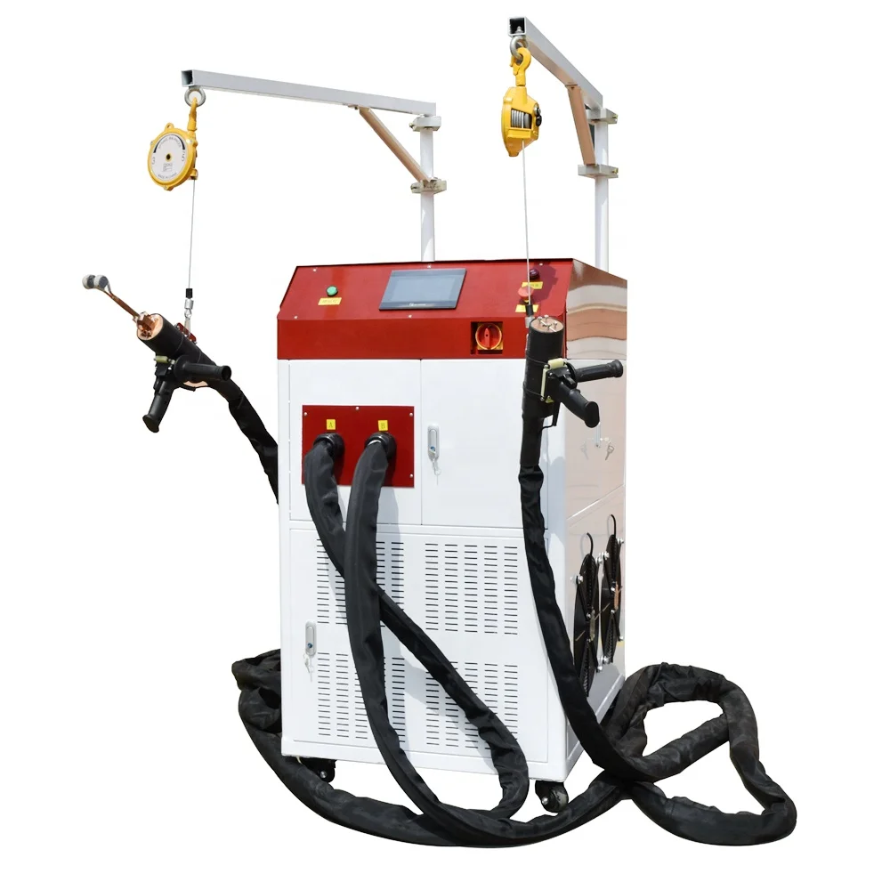 Portable handheld high frequency induction heating machine for copper tube welding