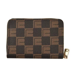 Fashion new leather credit card holder for men and women shielding RFID zipper organ card holder Large capacity card bag