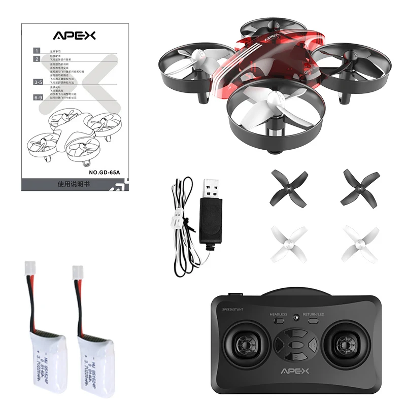 New Design 6-axis gyroscope 360 Degree Stunt Roll mini Remote drohne Kids helicopter toys drone Quadcopter