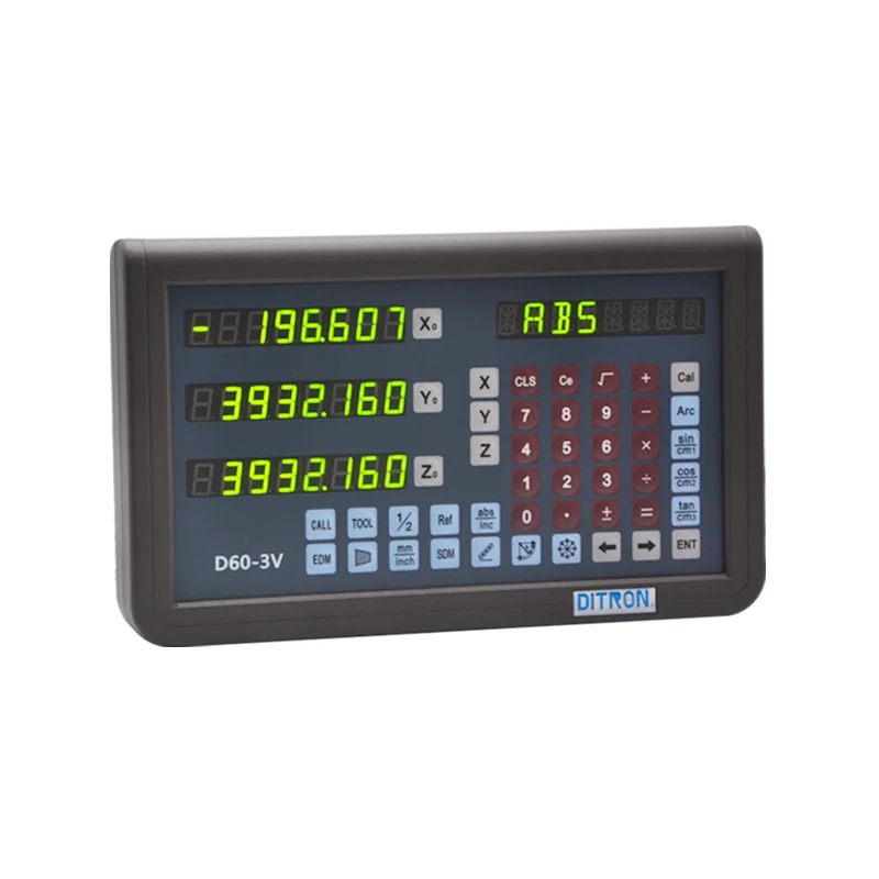 DRO for Milling Lathe Machine Digital Readout System 2 Axis 3 Axis with Optical Linear Scale