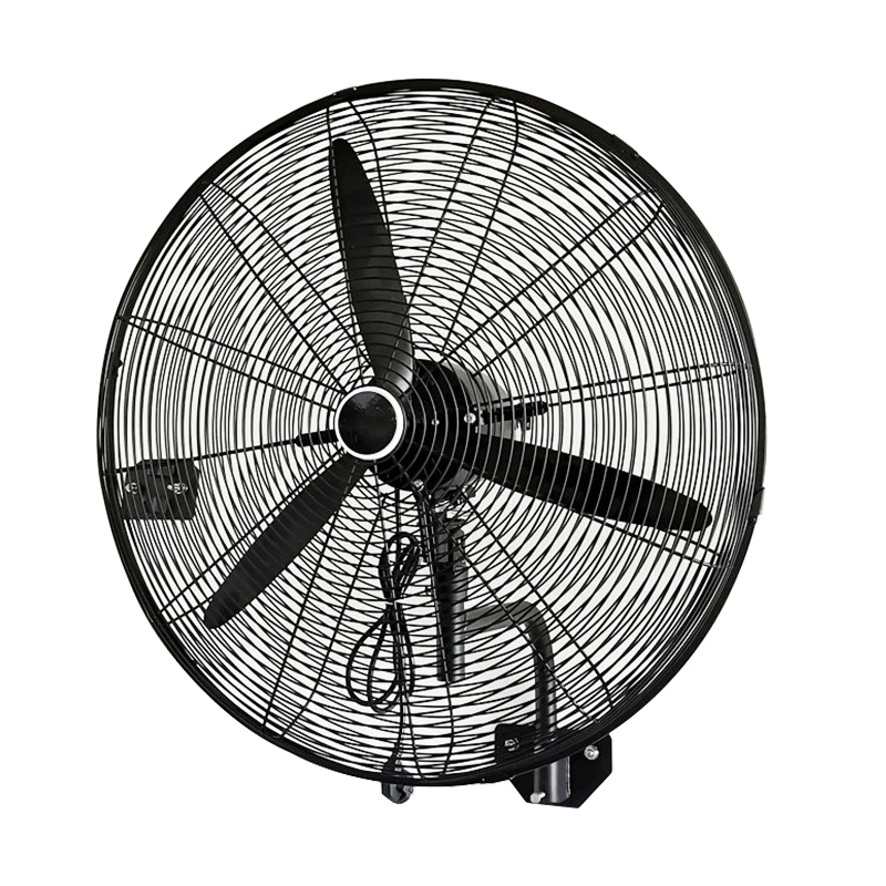 Factory Supply High Velocity Copper Wire Motor Industrial Electric Hanging Fan Large Wall Mount Oscillating Fan