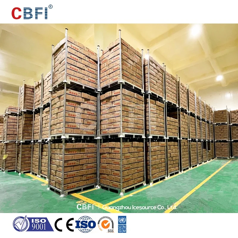 Guangzhou Factory Butchery Large Cold Room / Cold Room Equipment For Meat 1000 Square Meters